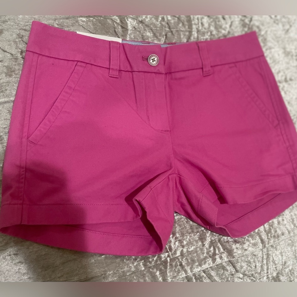 NWT FUCHSIA SOUTHERN TIDE 3” SHORTS SIZE 0